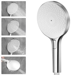 Pommeau de douche avec 4 en 1 avec Fonction Spray Pomme de douche Auralum Max Kit de douche