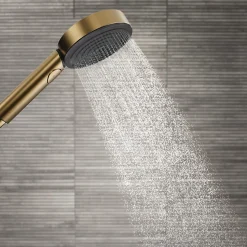 Pommeau de douche HANSGROHE Pulsify Select S 105 EcoSmart 3jets bronze brossé