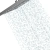 Pommeau de douche pluie carré 10 pivotant