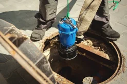 Pompe À Eaux Usées Avec Déchiqueteur WQD 550W Vert Geko