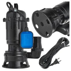 Pompe Broyeur WQD 550W Pour Eaux Sales Avec Interrupteur Flotteur