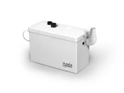 Pompe de relevage pour cuisine et boinderie PLANUS GEBERIT INSTALLED modèle Geyser , 100 C, 2 entrées