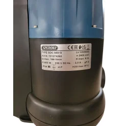 Pompe flotteur intégré SDC 550G