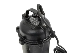 Pompe WQD 550W Avec Broyeur Pour Eaux Sales Noire Robuste