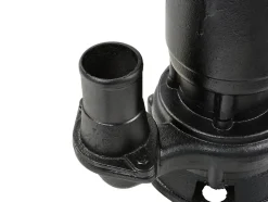 Pompe WQD 550W Avec Broyeur Pour Eaux Sales Noire Robuste