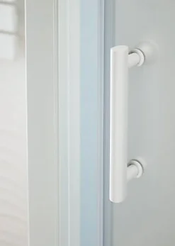 Porte de douche coulissante Cooke & Lewis Onega sérigraphié 120 cm