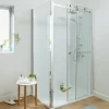 Porte de douche coulissante GoodHome Naya transparent 120 cm