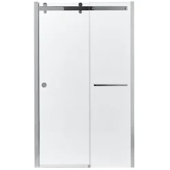 Porte de douche coulissante GoodHome Naya transparent 120 cm