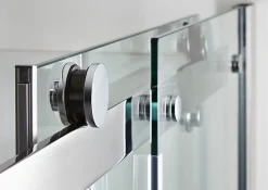 Porte de douche coulissante GoodHome Naya transparent 120 cm