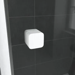 Porte de douche en angle blanc Galedo Spot 90 x 90cm