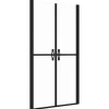 Porte de douche ESG transparent (88-91)x190 cm vidaXL