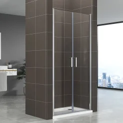 Porte de douche KIMI H.180 largeur réglable 70 à 73 cm verre transparent - Saniverre