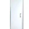 Porte de douche pivotante Cooke & Lewis Onega transparente 80 cm