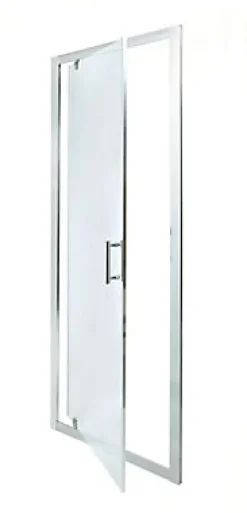 Porte de douche pivotante Cooke & Lewis Onega transparente 80 cm