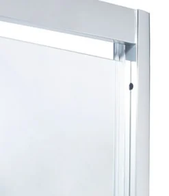 Porte de douche pivotante Cooke & Lewis Onega transparente 80 cm