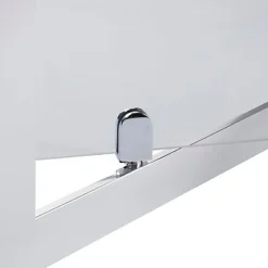 Porte de douche pivotante Cooke & Lewis Onega transparente 80 cm