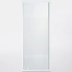 Porte de douche pivotante Cooke & Lewis Onega sérigraphié 80 cm