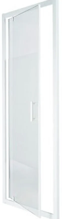 Porte de douche pivotante Cooke & Lewis Onega sérigraphié 80 cm