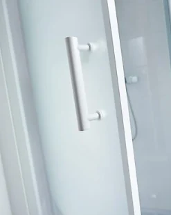 Porte de douche pivotante Cooke & Lewis Onega sérigraphié 70 cm