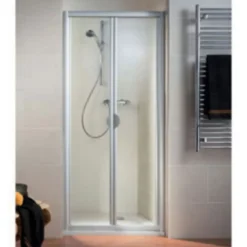 Porte de douche pliante 90 cm anticalcaire, Schulte Phoenix