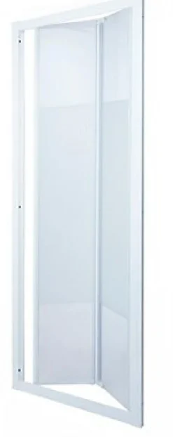 Porte de douche pliante Cooke & Lewis Onega sérigraphié 90 cm