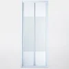 Porte de douche pliante Cooke & Lewis Onega sérigraphié 80 cm