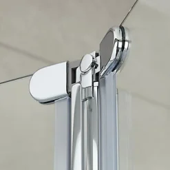 Porte de douche pliante Cooke & Lewis Onega transparent 80 cm