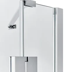 Porte de douche semi pivotante GoodHome Naya transparent 100 cm