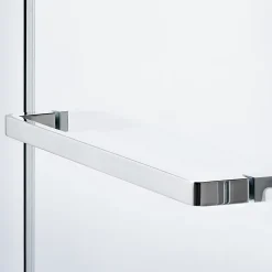 Porte de douche semi pivotante GoodHome Naya transparent 100 cm