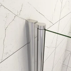 Porte De douche 105x187cm avec en verre sécurit clair anticalcaire