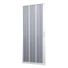 Porte Paroi de douche en PVC 80CM H185 pliante avec ouverture latérale couleur Blanche mod. Flex