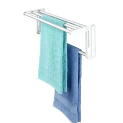 Porte serviette pour radiateur Butterfly - Aluminium - L. 58/108 cm