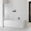Porte simple pour baignoire verre clair 6mm - giada