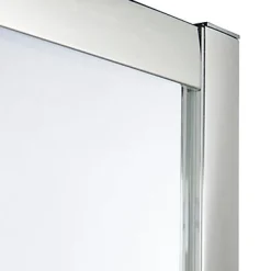 Portes de douche angle droit Cooke & Lewis Onega transparent 90 x 90 cm