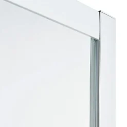 Portes de douche angle droit Cooke & Lewis Onega sérigraphié 80 x 80 cm