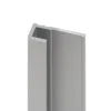 Profilé de fintion pour panneaux muraux Schulte DécoDesign, alu argenté