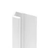 Profilé de fintion pour panneaux muraux Schulte DécoDesign, blanc
