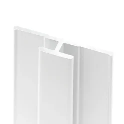 Profilé de jonction pour panneaux muraux Schulte DécoDesign, blanc