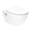 Project WC suspendu sans bride avec abatant softclose, blanc (SATWCPRO010RREXP)