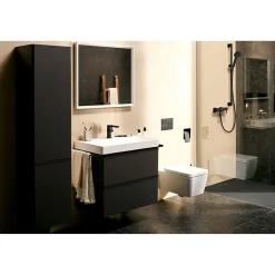 Pulsify Select S Set de douche 105 3 jets Relaxation avec barre C 90 cm noir mat HANSGROHE 24170670