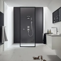 Pulsify Select S Set de douche 105 3 jets Relaxation avec barre C 90 cm chromé HANSGROHE 24170000