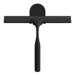 Raclette de douche + support noir Cavally GoodHome