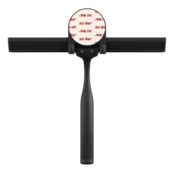 Raclette de douche + support noir Cavally GoodHome