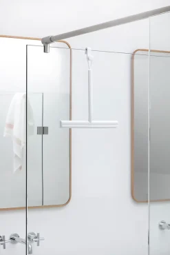 Raclette de douche blanc Renew Brabantia
