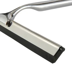 Raclette pour parois de douche et vitres GoodHome argenté acier inoxydable L.25 x l.17cm