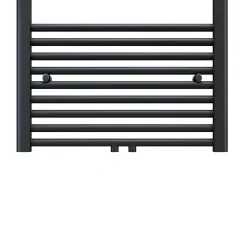 Radiateur à eau chaude SIRHONA Salle de bain Sèche-serviettes 1600x400x30mm - Vertical - Gris