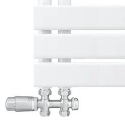 Radiateur à eau chaude SIRHONA Salle de bain Sèche-serviettes 1000x500x62mm - Vertical -Blanc