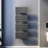 Radiateur à eau chaude SIRHONA Salle de bain Sèche-serviettes 1000x400x62mm - Vertical -Gris