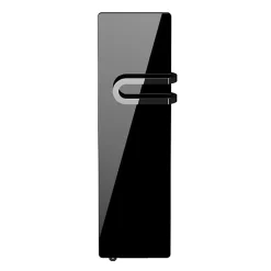 Radiateur connecté 700W + Soufferie 800W Verre massif Noir astrakan CAMPAVER BAINS Nativ - INTUIS - K165125