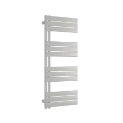 Radiateur de salle de bain design, Sèche serviette esthétique - 120x50cm - G12 - Blanc
